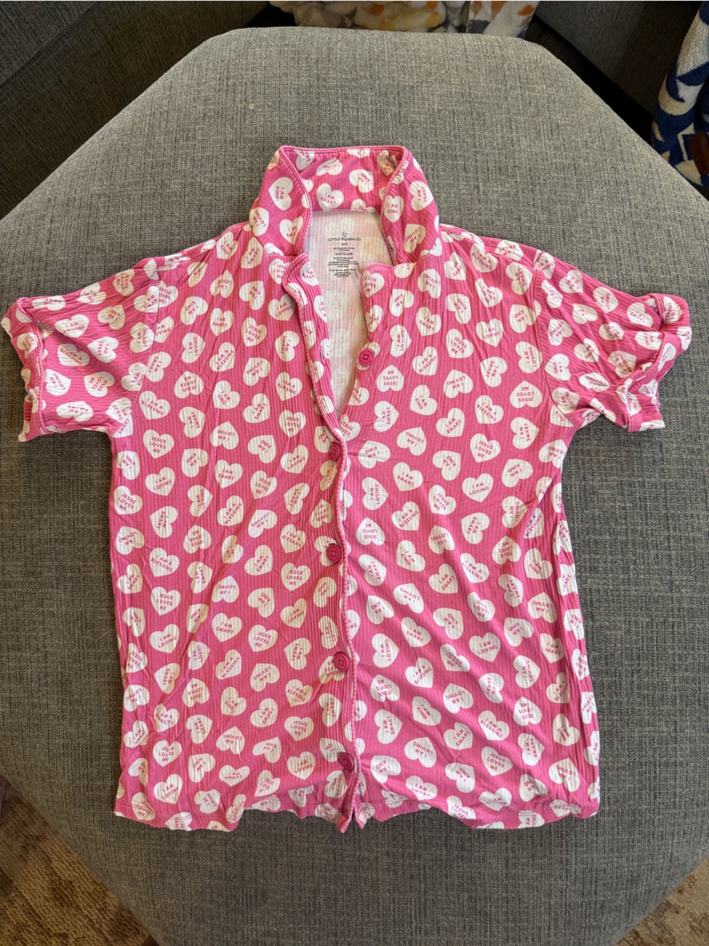Little Pajama Co affirmation pajamas